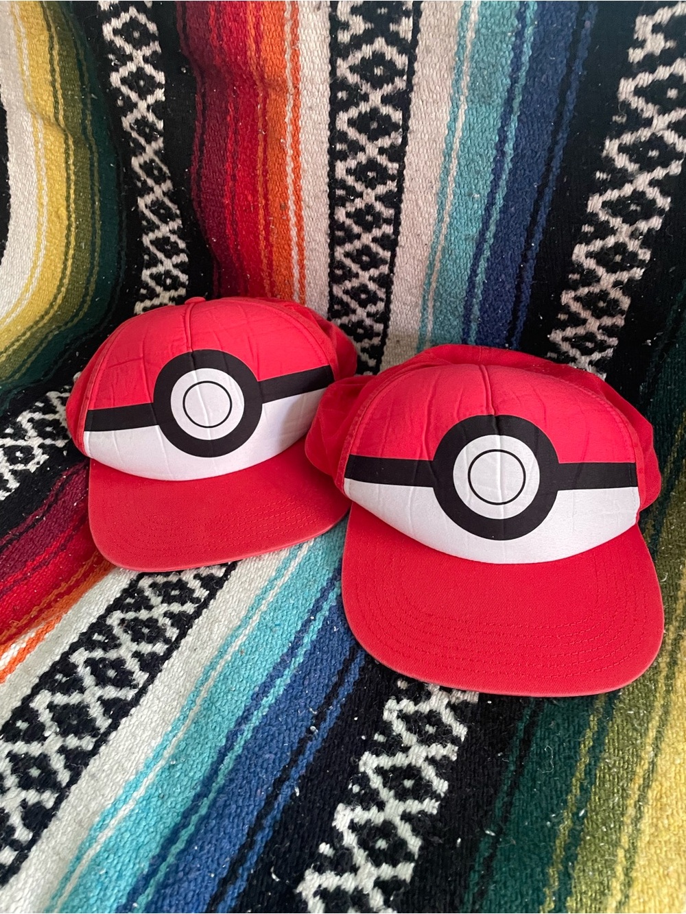 Kids Red Poké Ball Inspired Cap - Playful Character Hat
